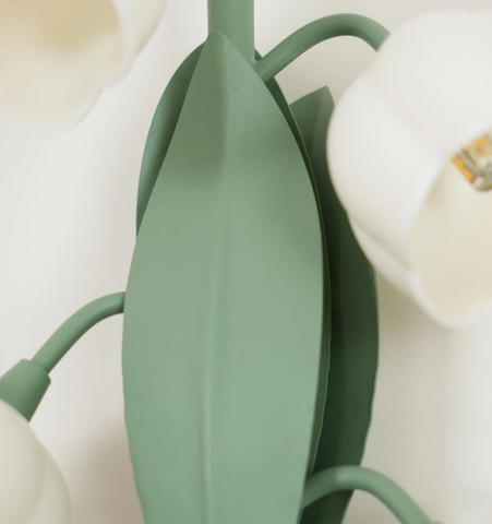 Bell Orchid Wall Lamp