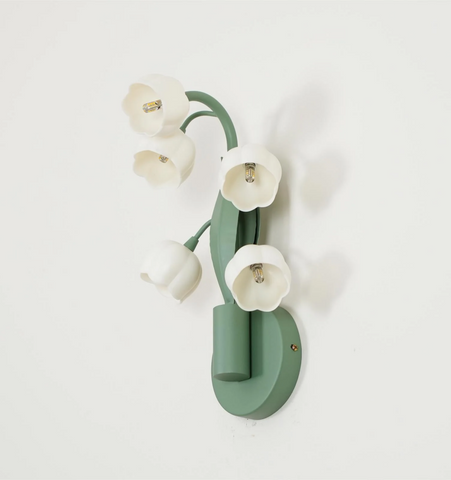 Bell Orchid Wall Lamp