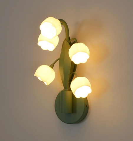 Bell Orchid Wall Lamp