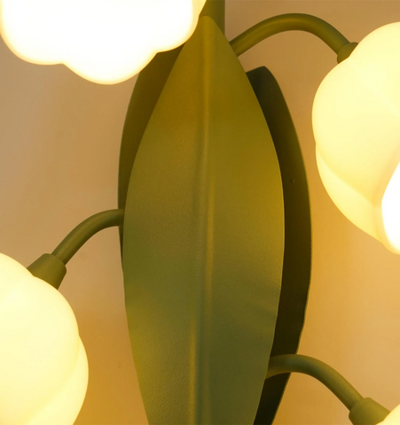 Bell Orchid Wall Lamp