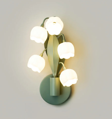 Bell Orchid Wall Lamp