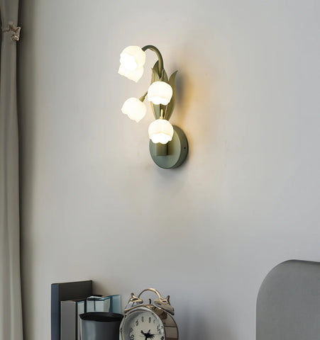 Bell Orchid Wall Lamp