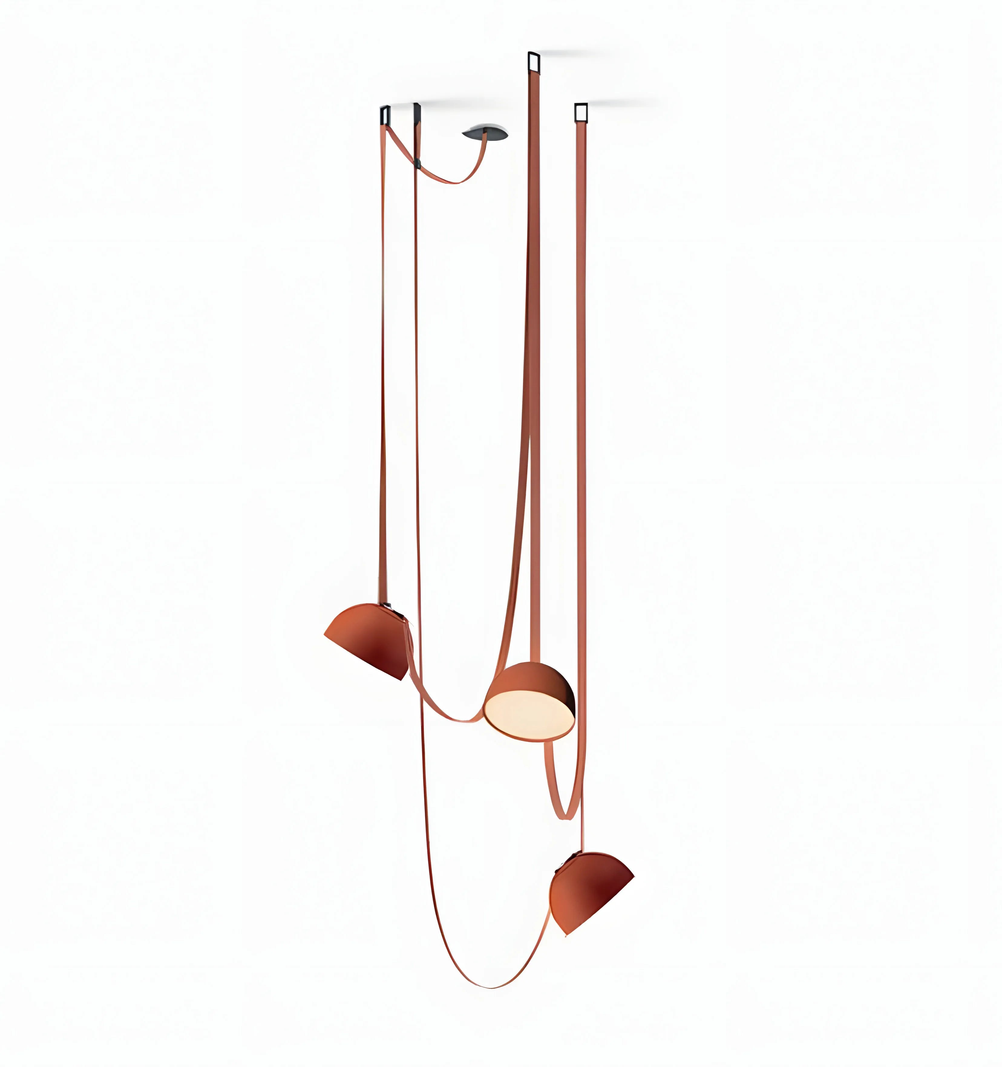 BELTS COMBINATION LEATHER PENDANT LIGHT