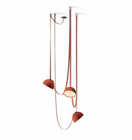 BELTS COMBINATION LEATHER PENDANT LIGHT