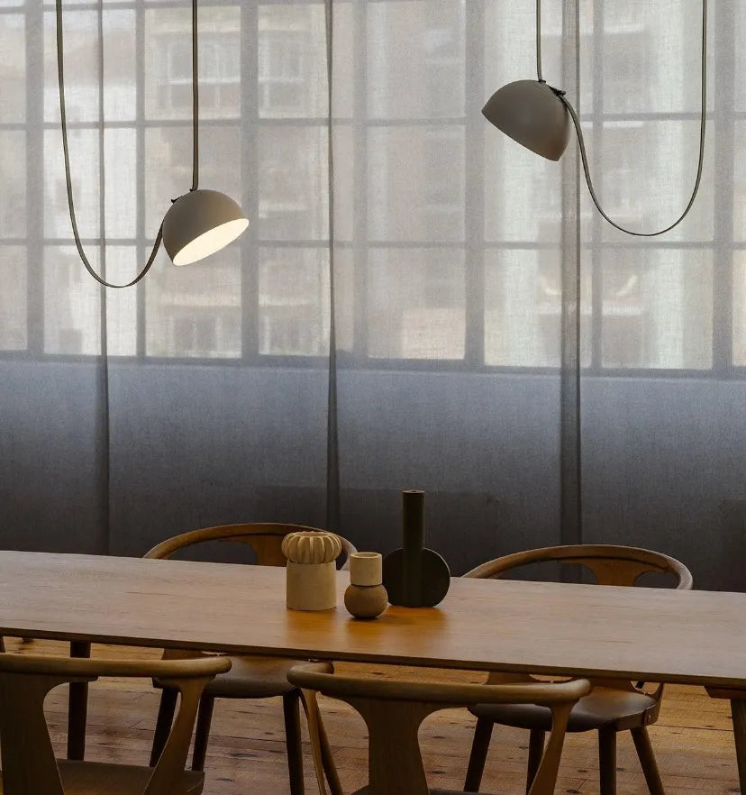 BELTS COMBINATION LEATHER PENDANT LIGHT