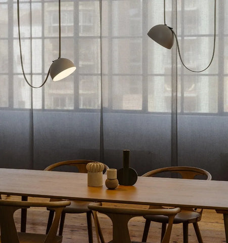BELTS COMBINATION LEATHER PENDANT LIGHT