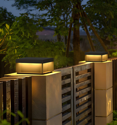 BLACK BOX OUTDOOR POST LIGHT
