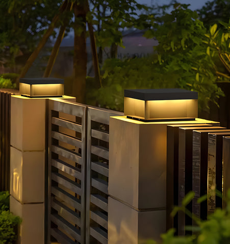 BLACK BOX OUTDOOR POST LIGHT