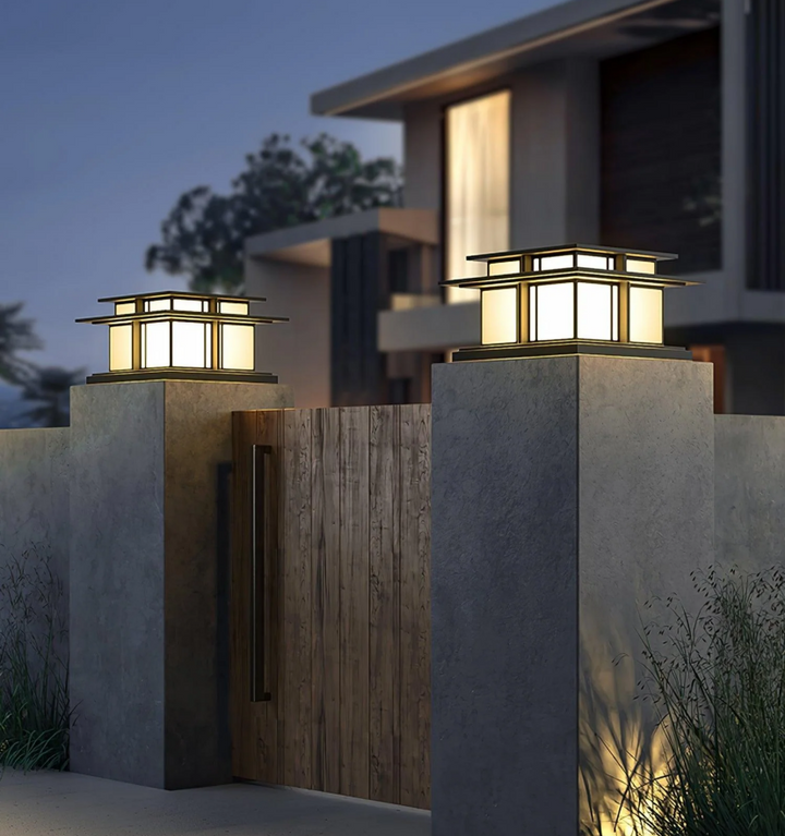 Boilyn Pillar Solar Outdoor Light