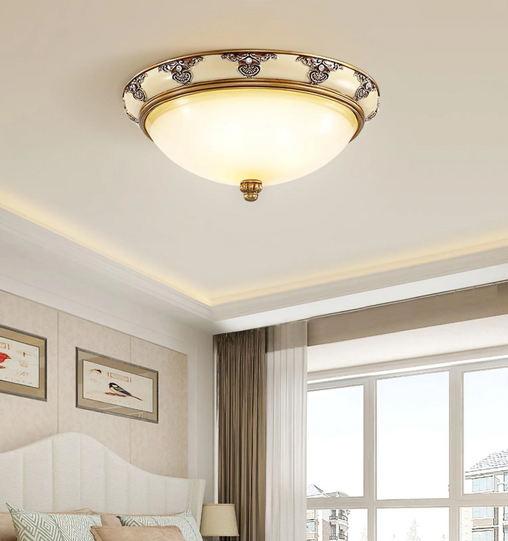 Brahm Flush Ceiling Light