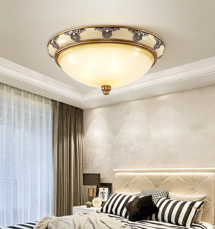 Brahm Flush Ceiling Light