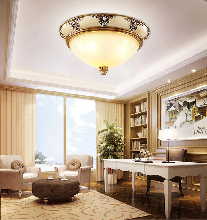 Brahm Flush Ceiling Light