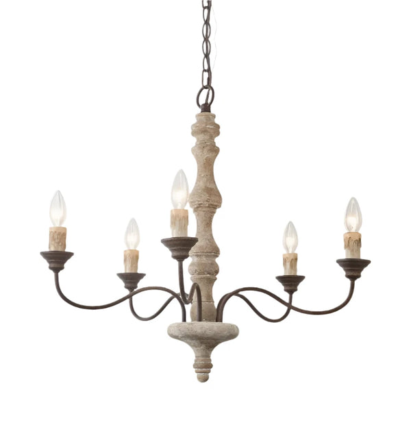 Candlestick Farmhouse Chandelier