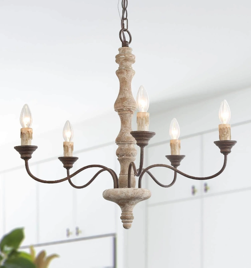 Candlestick Farmhouse Chandelier