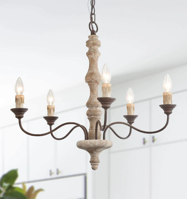 Candlestick Farmhouse Chandelier