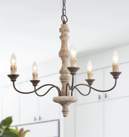 Candlestick Farmhouse Chandelier