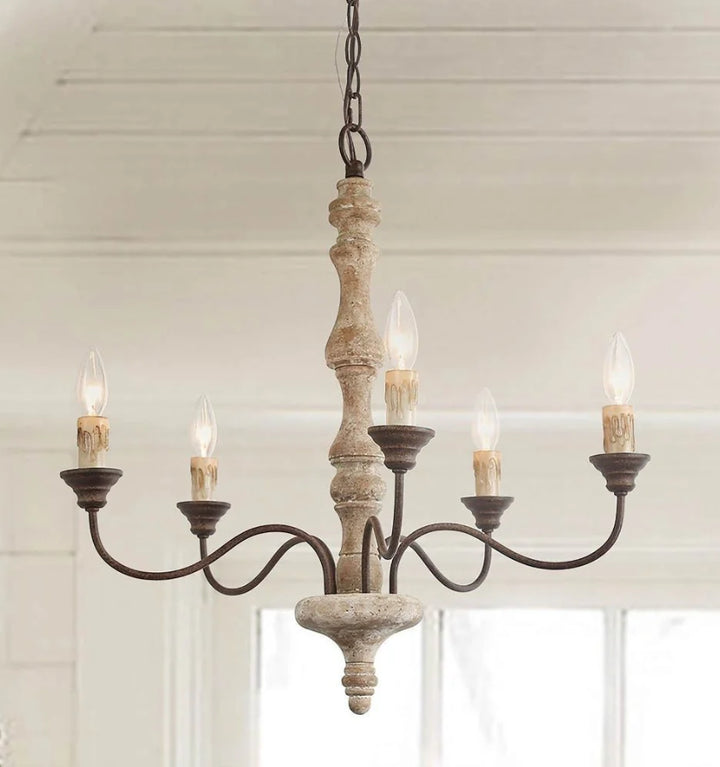 Candlestick Farmhouse Chandelier