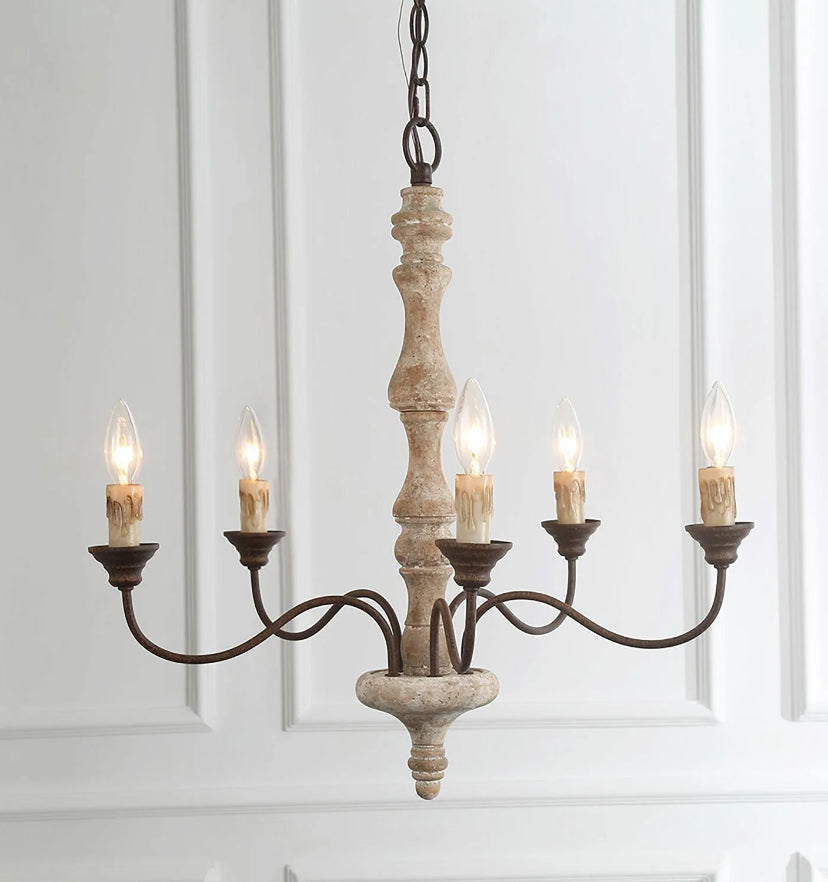 Candlestick Farmhouse Chandelier