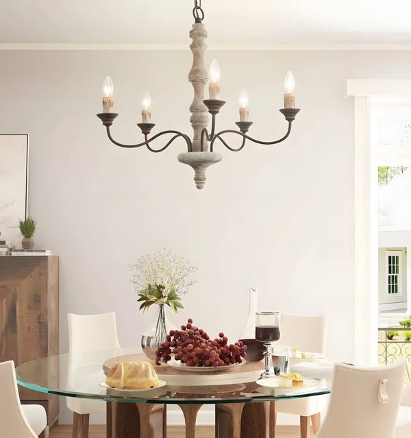 Candlestick Farmhouse Chandelier