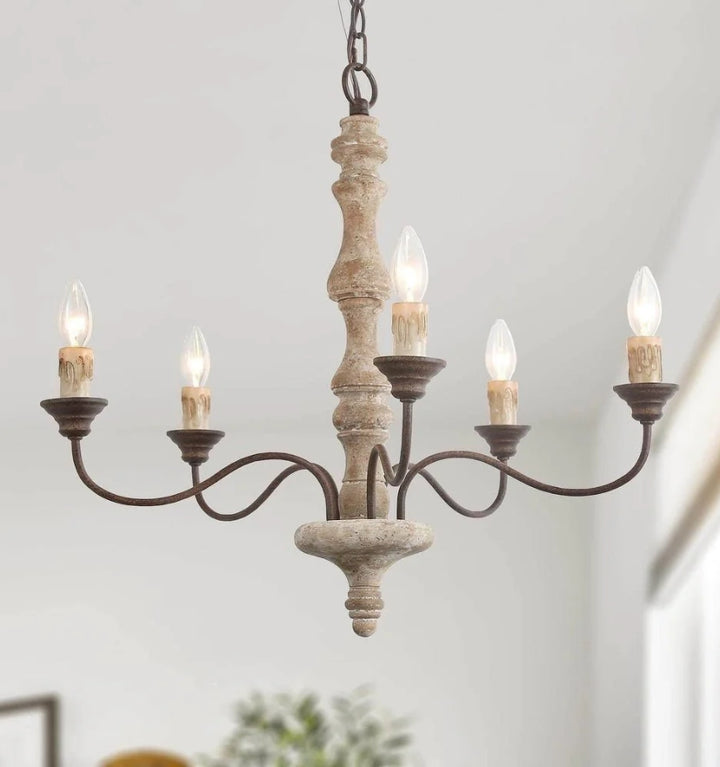 Candlestick Farmhouse Chandelier