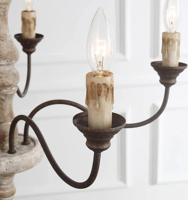 Candlestick Farmhouse Chandelier