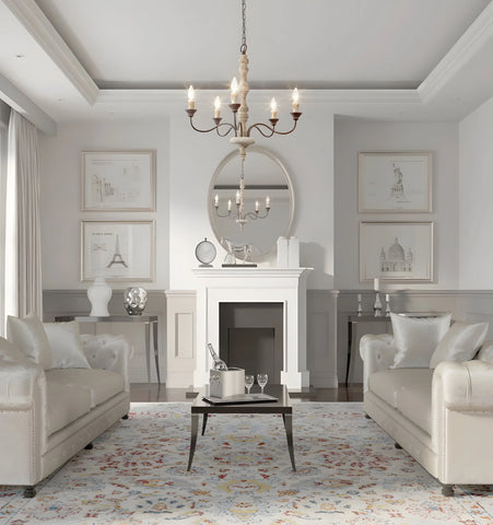 Candlestick Farmhouse Chandelier