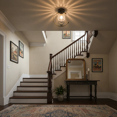 Ceramic Bird Ceiling Lamp - Yiarolight