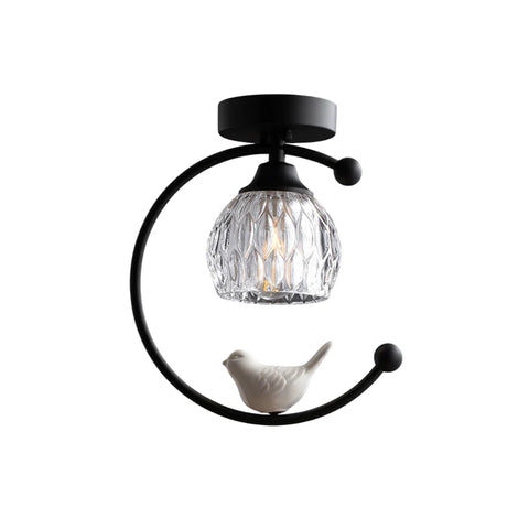 Ceramic Bird Ceiling Lamp - Yiarolight