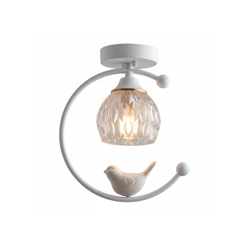 Ceramic Bird Ceiling Lamp - Yiarolight