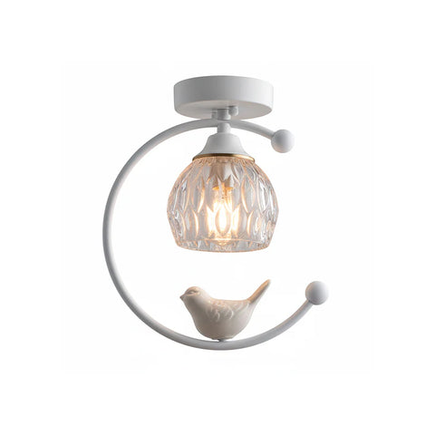 Ceramic Bird Ceiling Lamp - Yiarolight