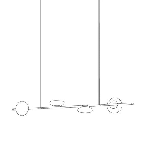 Ceto Chandelier - Yiarolight