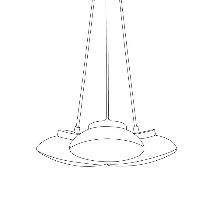 Ceto Horizontal Chandelier - Yiarolight