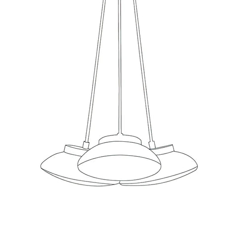 Ceto Horizontal Chandelier - Yiarolight