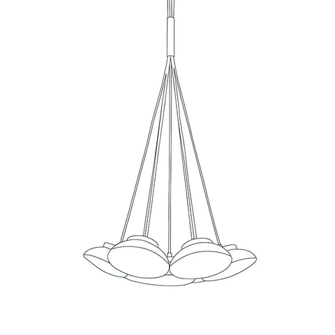 Ceto Horizontal Chandelier - Yiarolight
