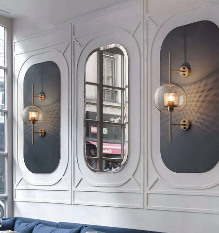 Chiswick Glass Wall Light