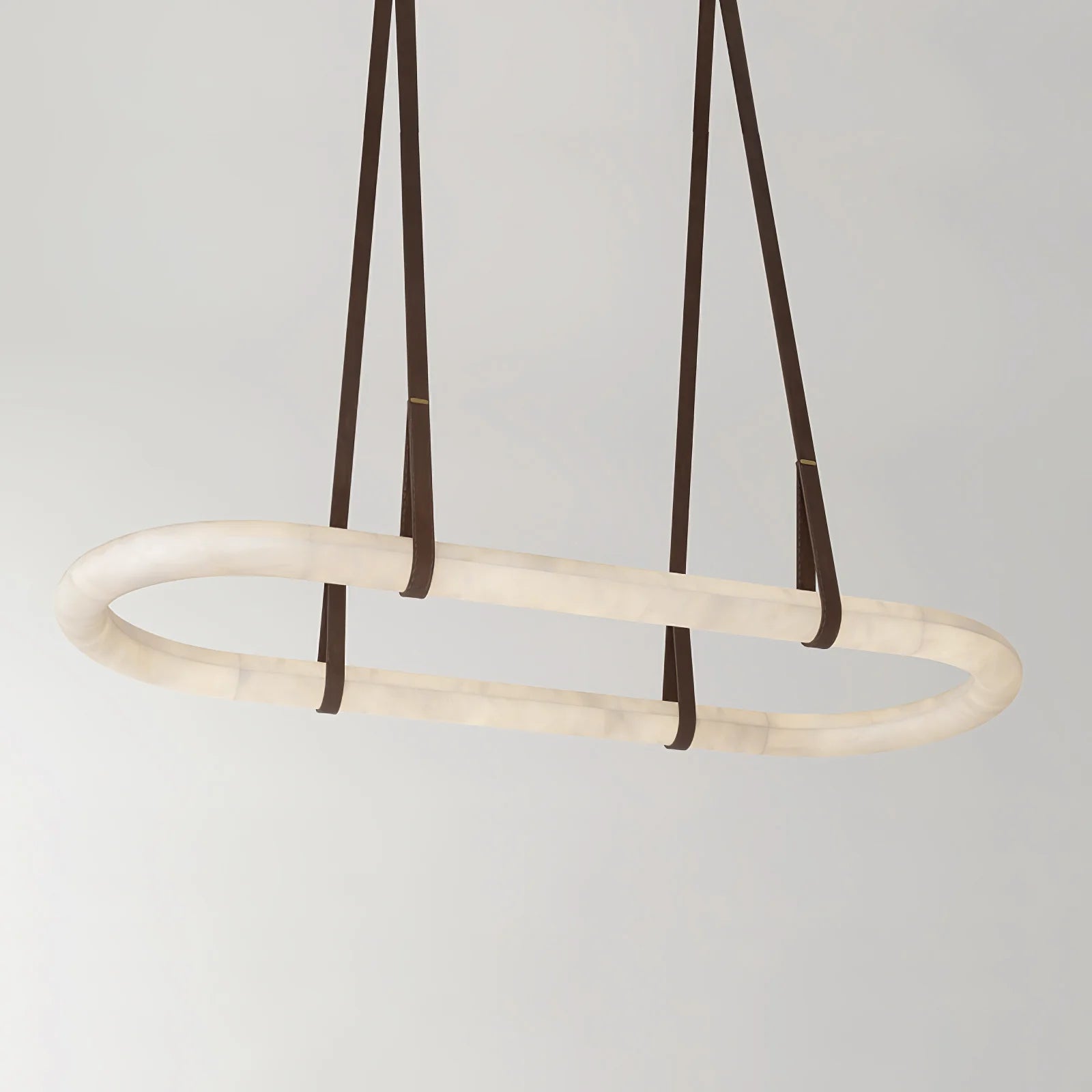 Circle Alabaster Chandelier - Yiarolight