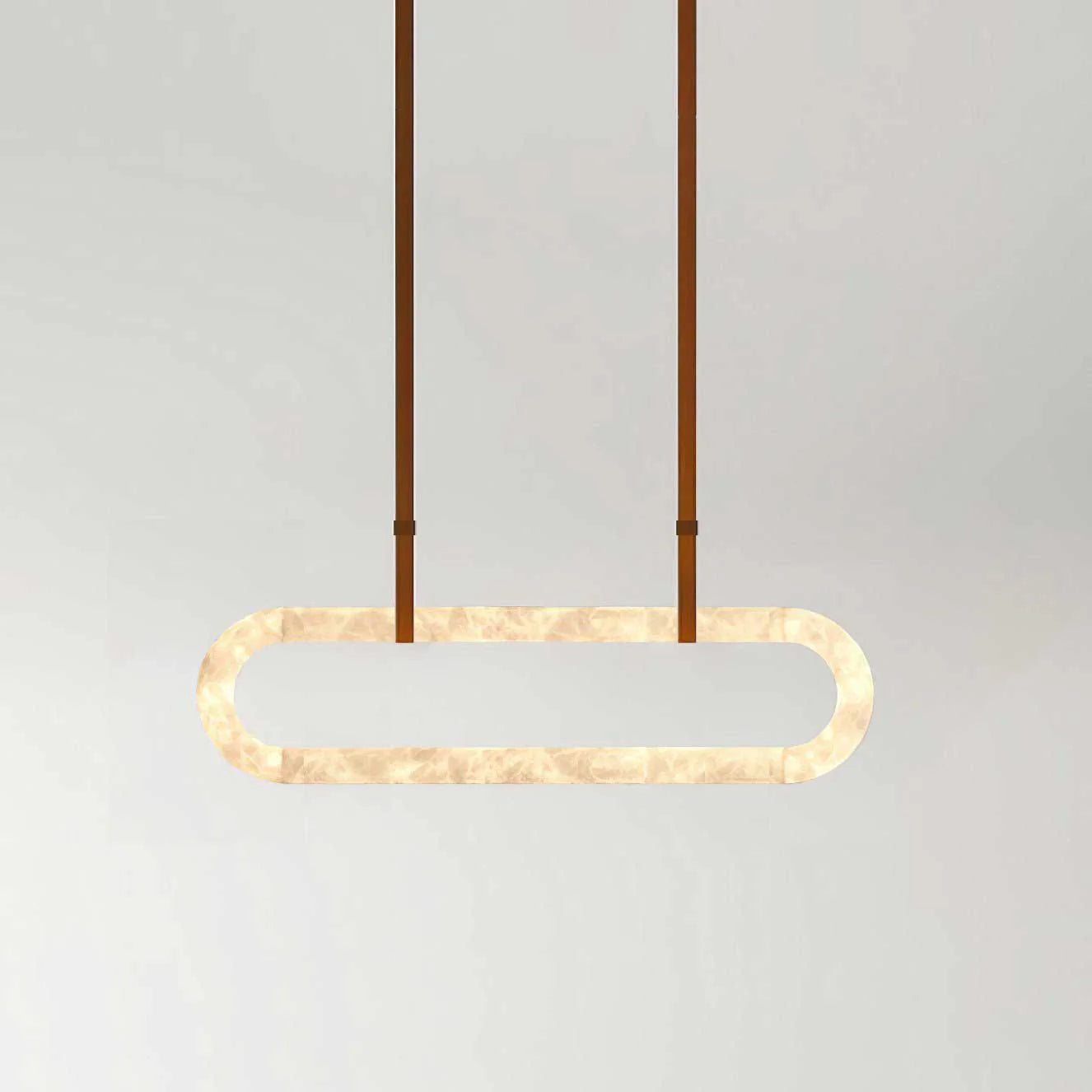 Circle Alabaster Chandelier - Yiarolight