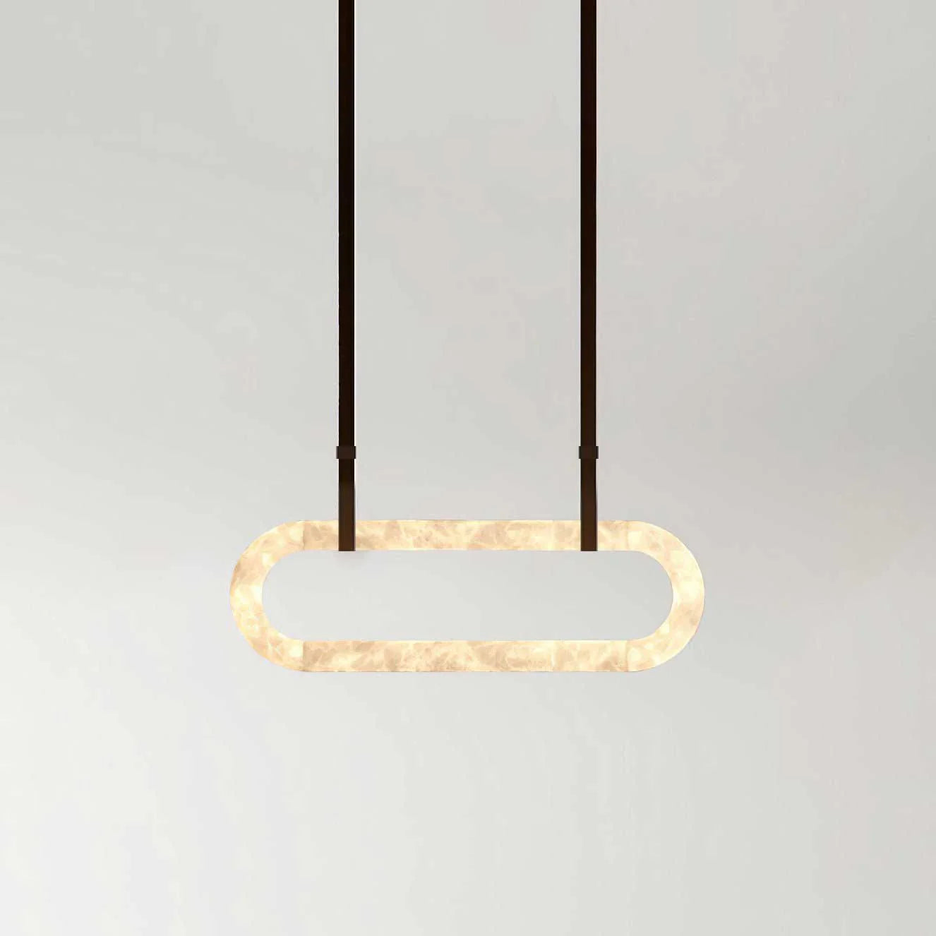 Circle Alabaster Chandelier - Yiarolight