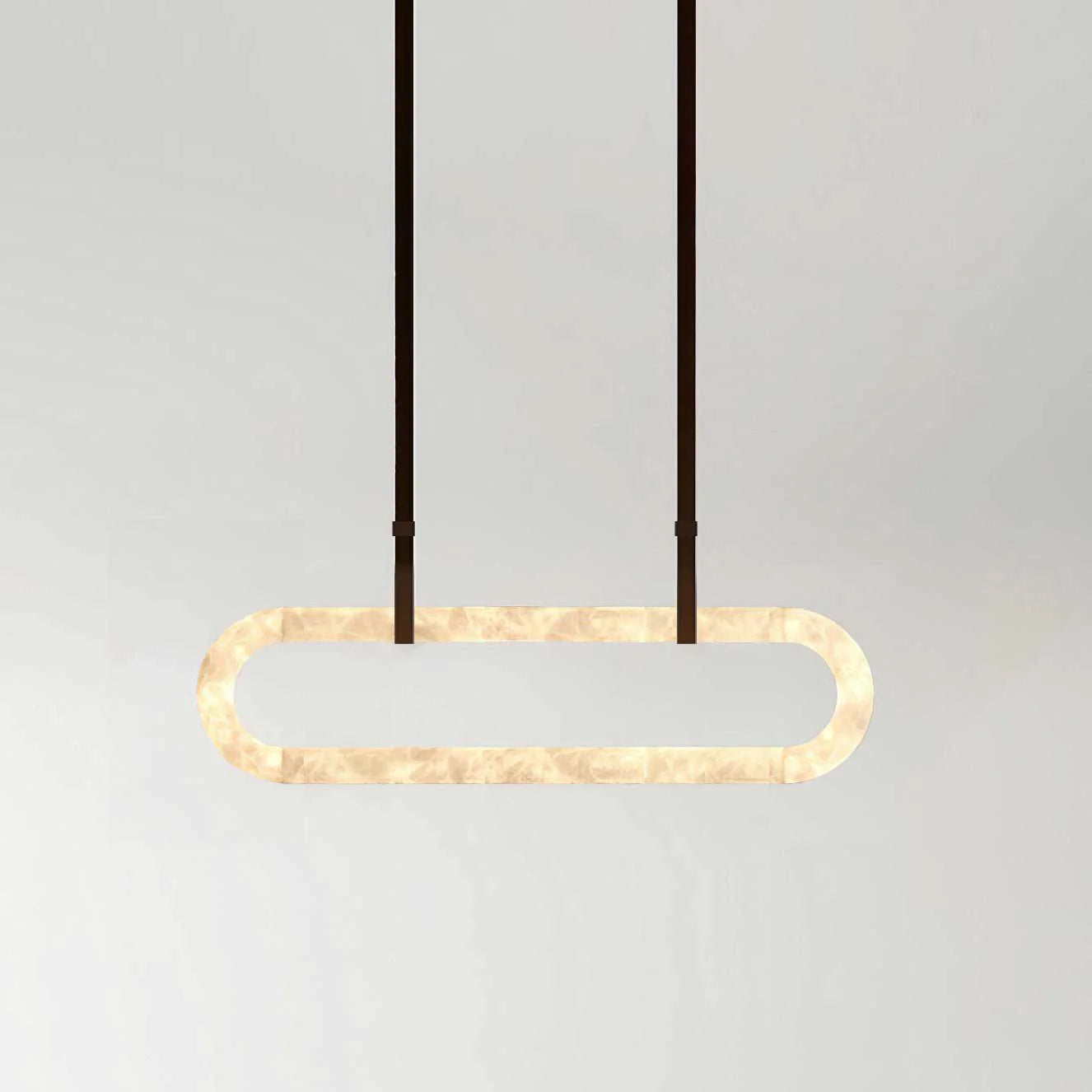 Circle Alabaster Chandelier - Yiarolight