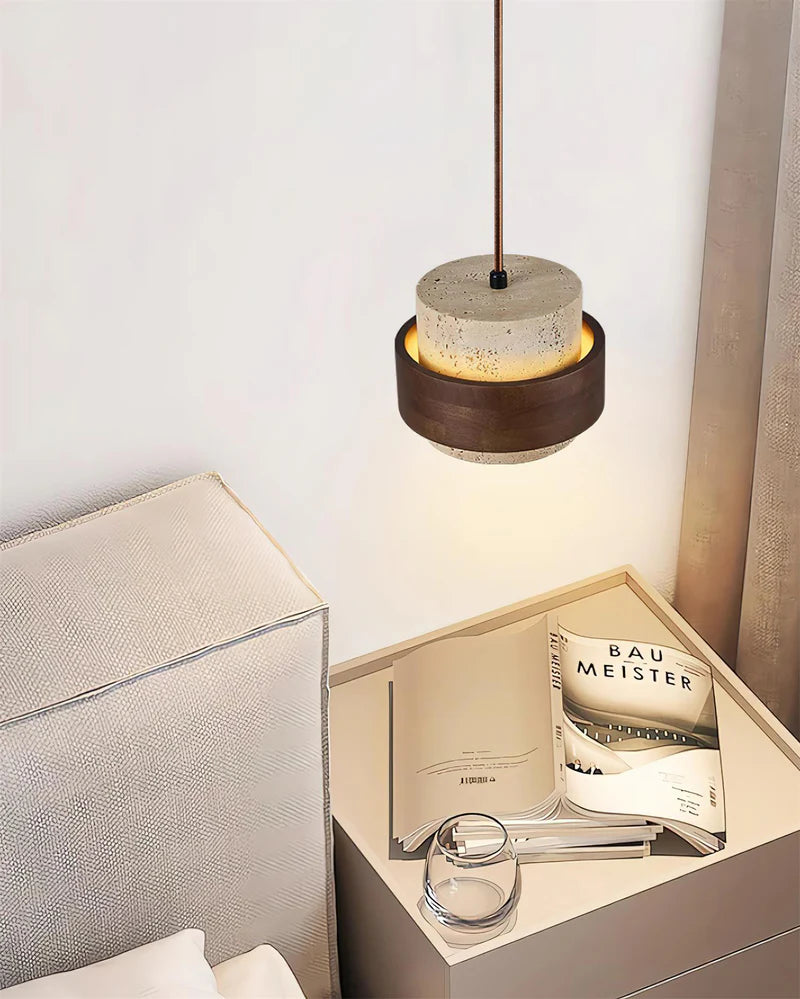 Cole Travertine Pendant Lamp - Yiarolight