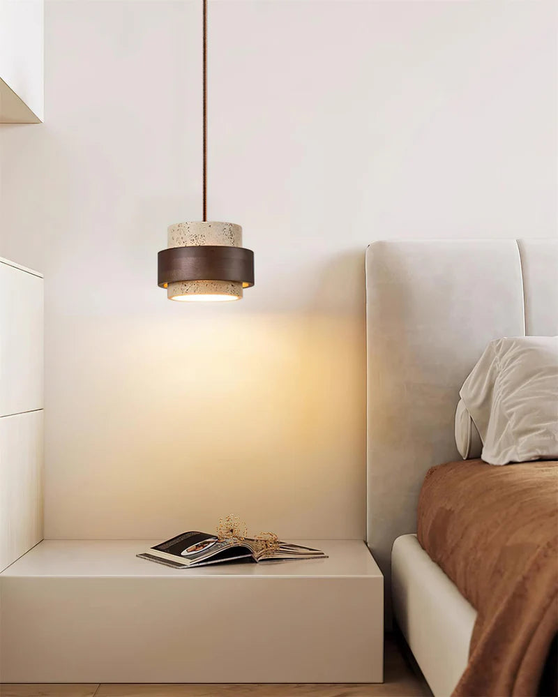 Cole Travertine Pendant Lamp - Yiarolight