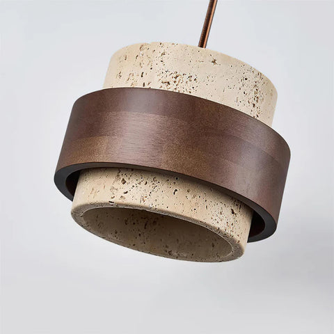 Cole Travertine Pendant Lamp - Yiarolight