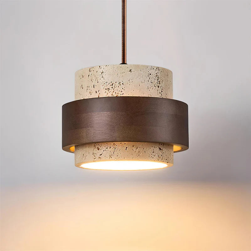 Cole Travertine Pendant Lamp - Yiarolight