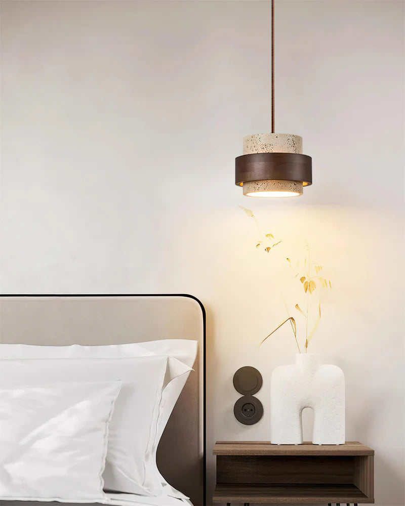 Cole Travertine Pendant Lamp - Yiarolight