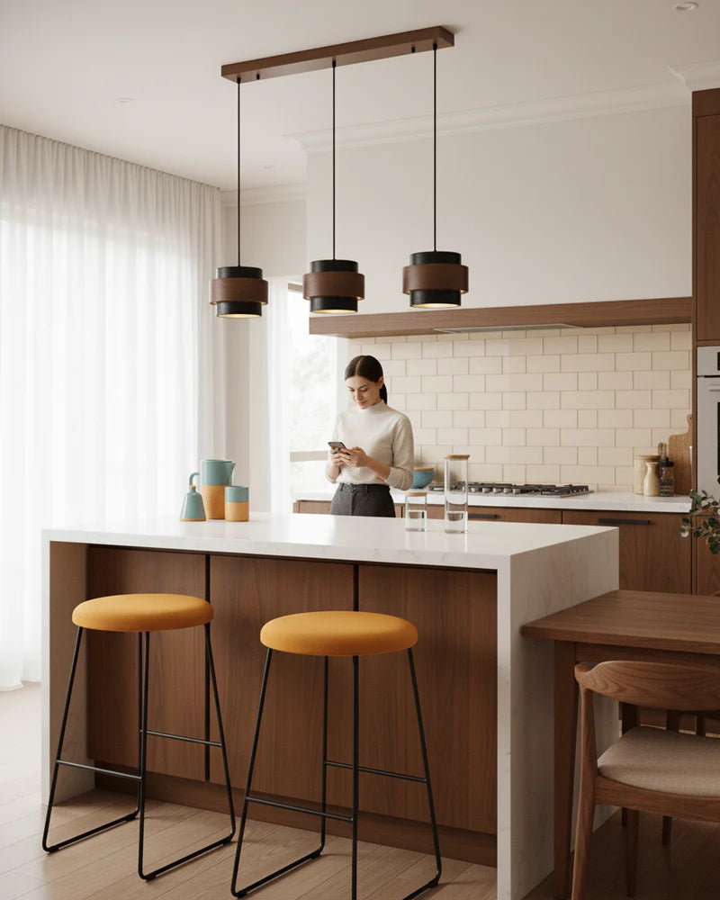 Cole Travertine Pendant Lamp - Yiarolight