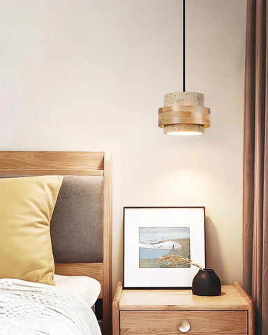 Cole Travertine Pendant Lamp - Yiarolight
