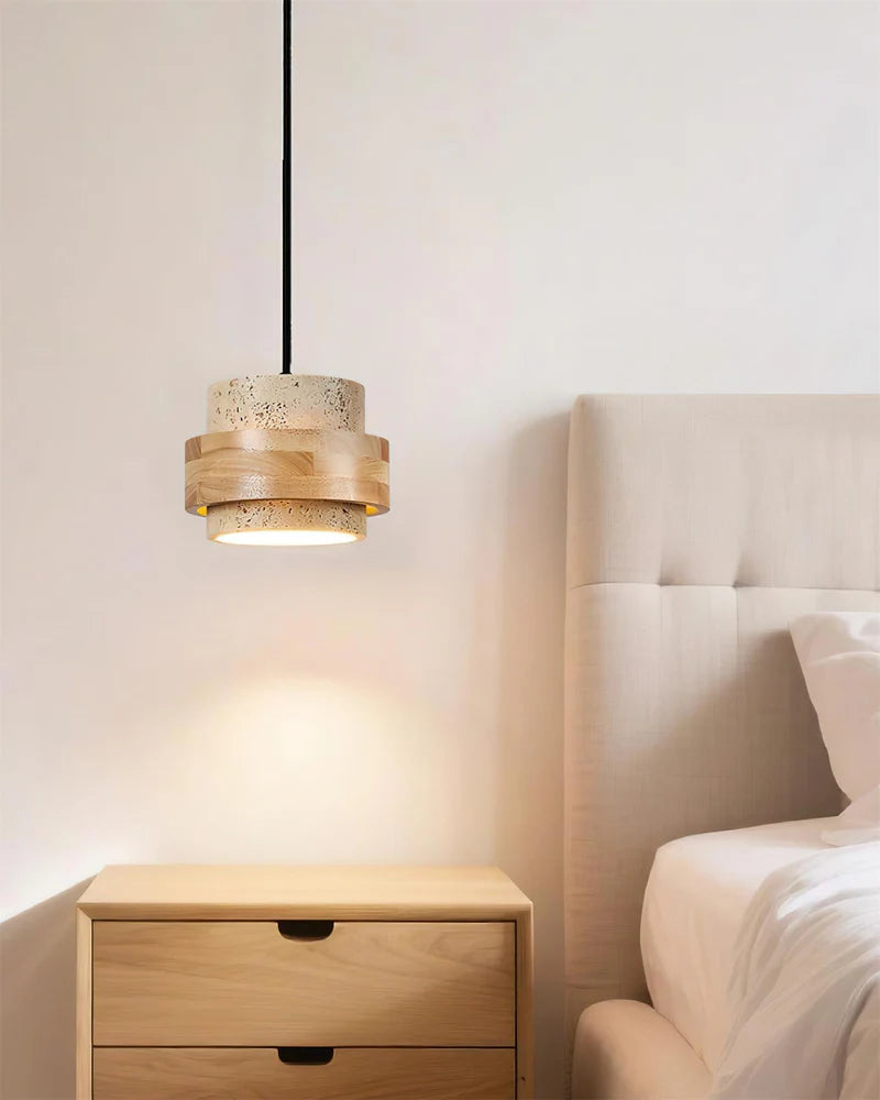 Cole Travertine Pendant Lamp - Yiarolight
