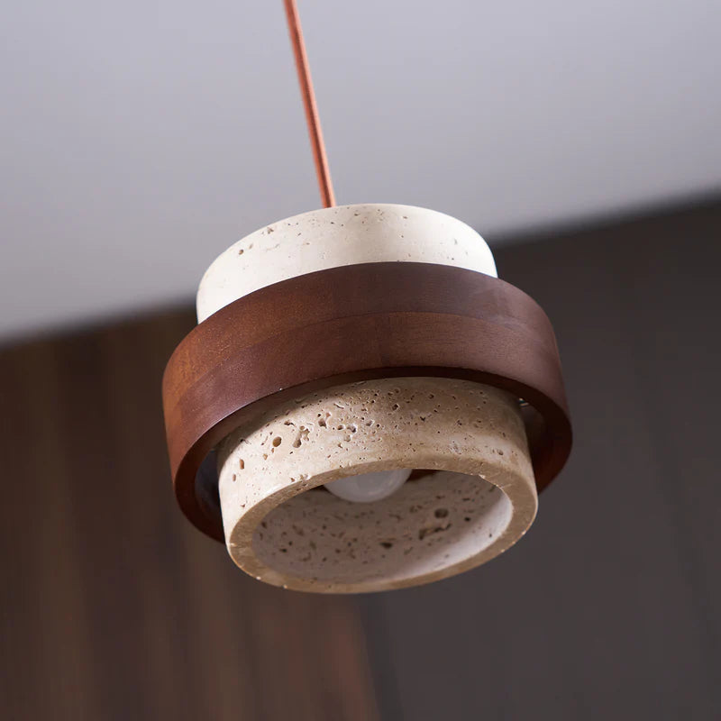 Cole Travertine Pendant Lamp - Yiarolight