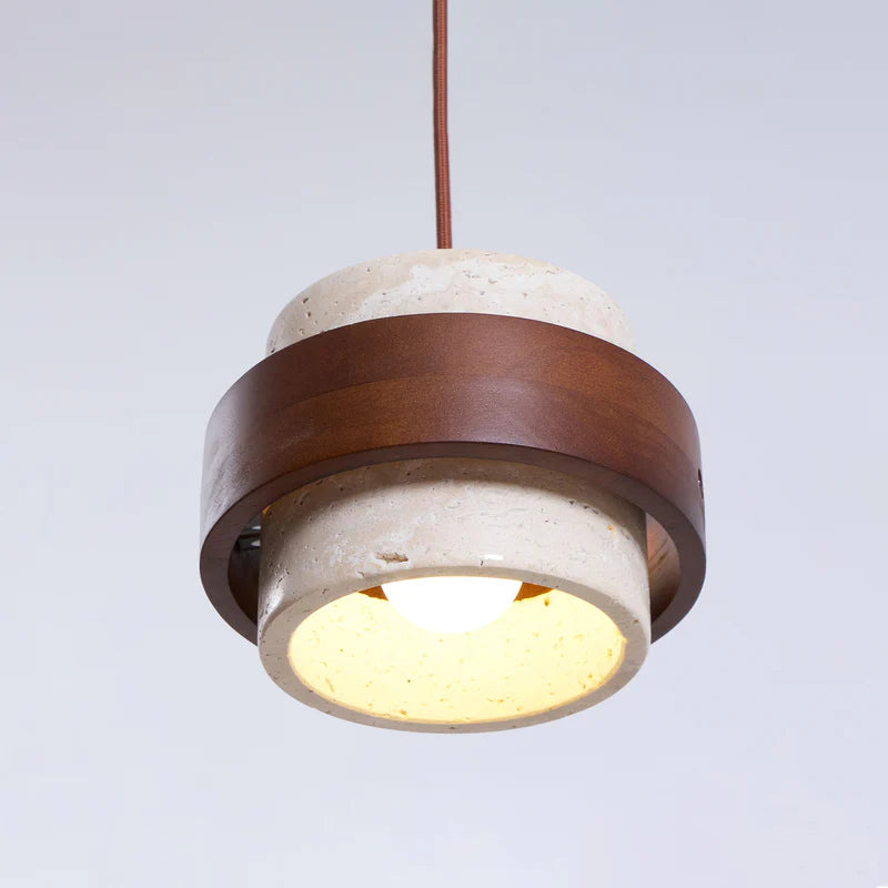 Cole Travertine Pendant Lamp - Yiarolight