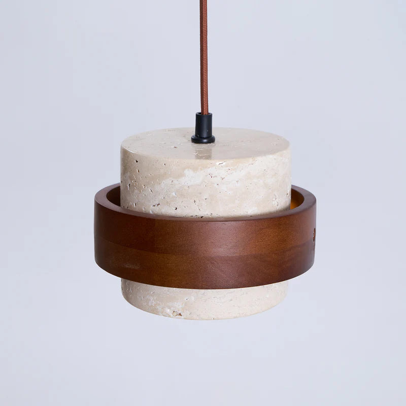 Cole Travertine Pendant Lamp - Yiarolight